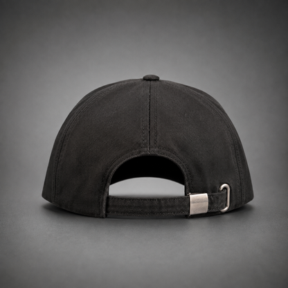 BCCI Black Colour Black Cricket Embroidered Cap