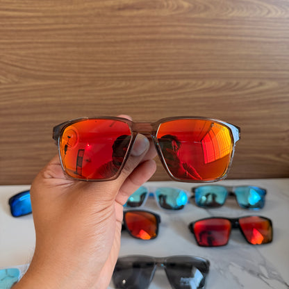 Adidas Black Mercury Polarised Premium Rectangle Frame Sports Sunglass with Free Sunglasses Cover