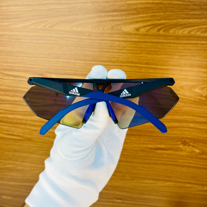 Adidas C1 Blue-Black Premium Sports Sunglass
