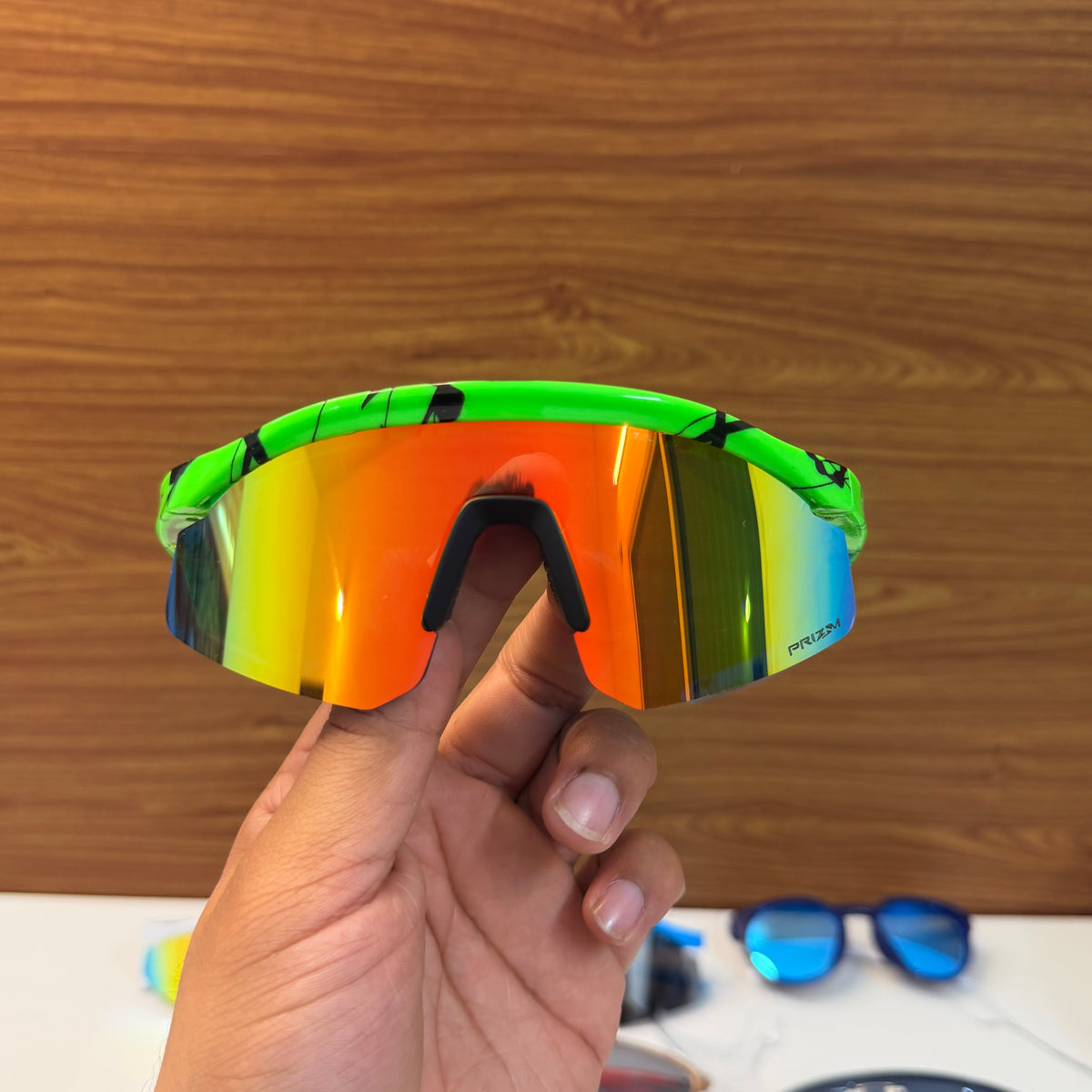 Hydra Printed Green Mercury Premium Unisex Sports Sunglass