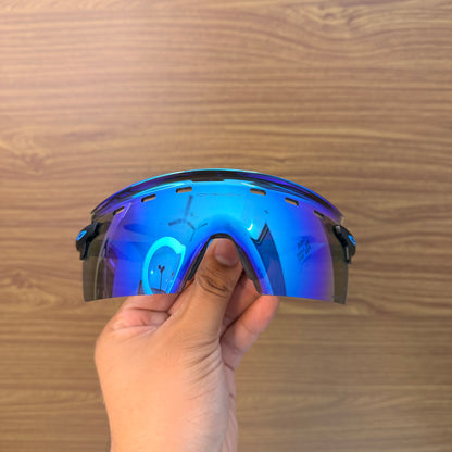 Encoder Strike Vented Aqua Blue Premium Sports Sunglasses