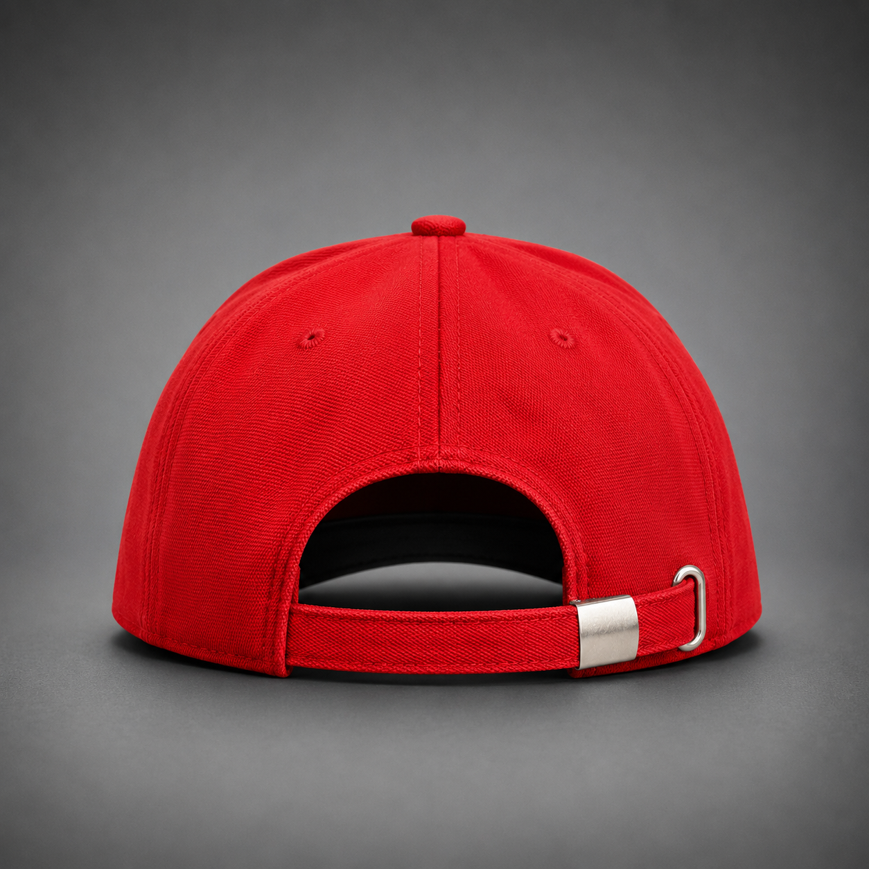 BCCI Red Colour Cricket Embroidered Cap