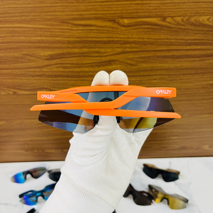 Hydra Orange Blue Premium Unisex Sports Sunglass