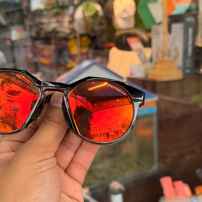 OAKLEY HSTN Glossy Black Mercury Premium Sunglasses