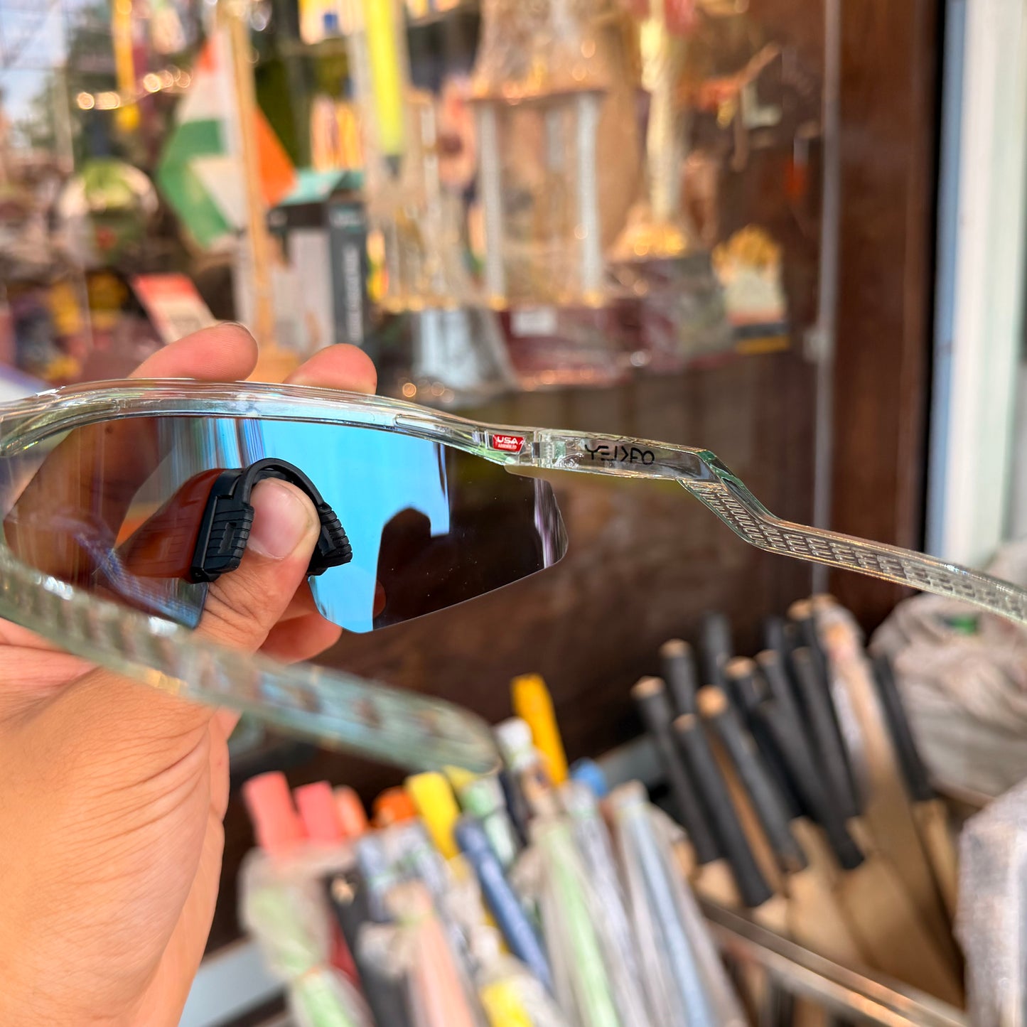 Hydra Crystal Ice Blue (New Colour) Premium Unisex Sports Sunglass