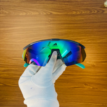 Adidas C1 Green Premium Sports Sunglass