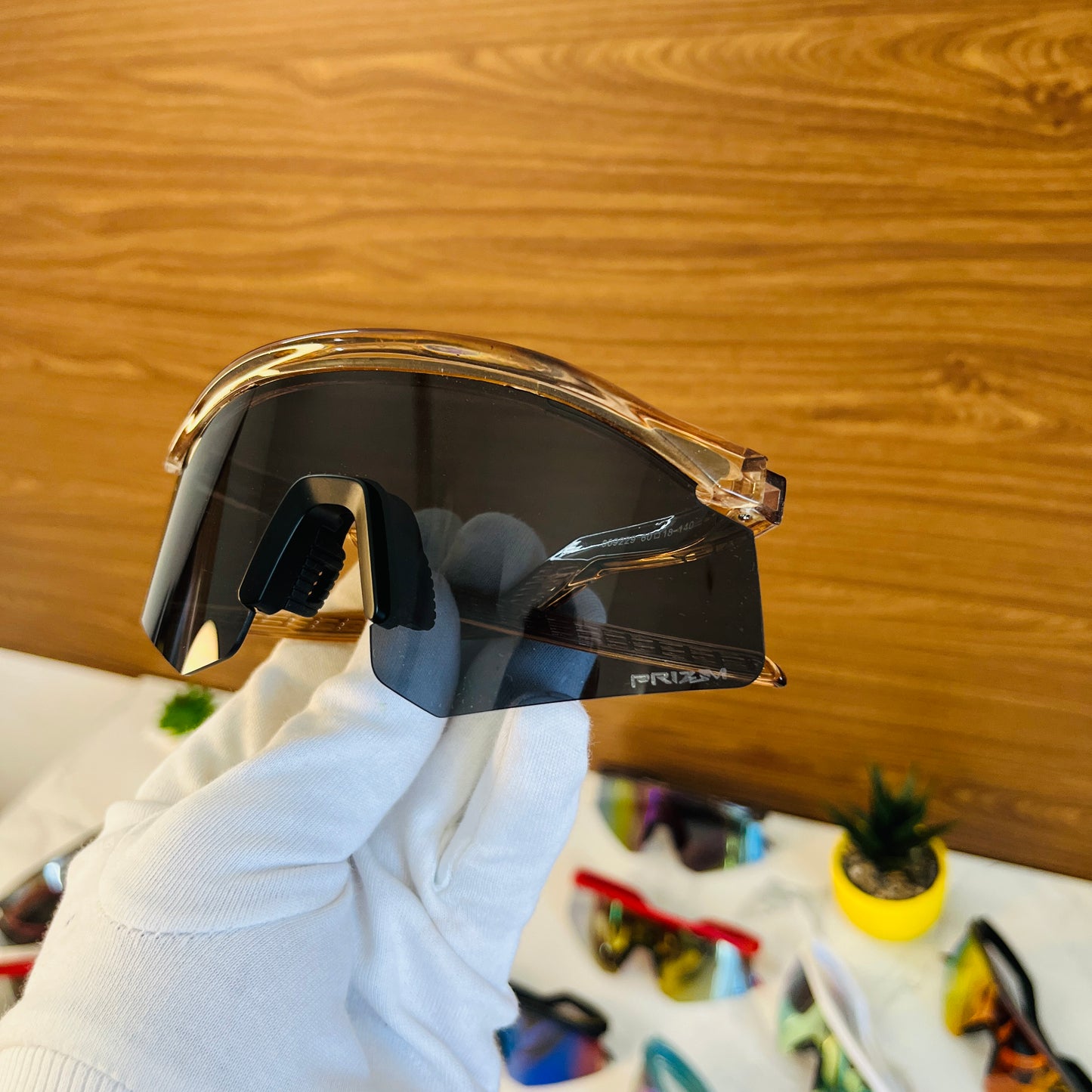 Hydra Trans Black Premium Unisex Sports Sunglass