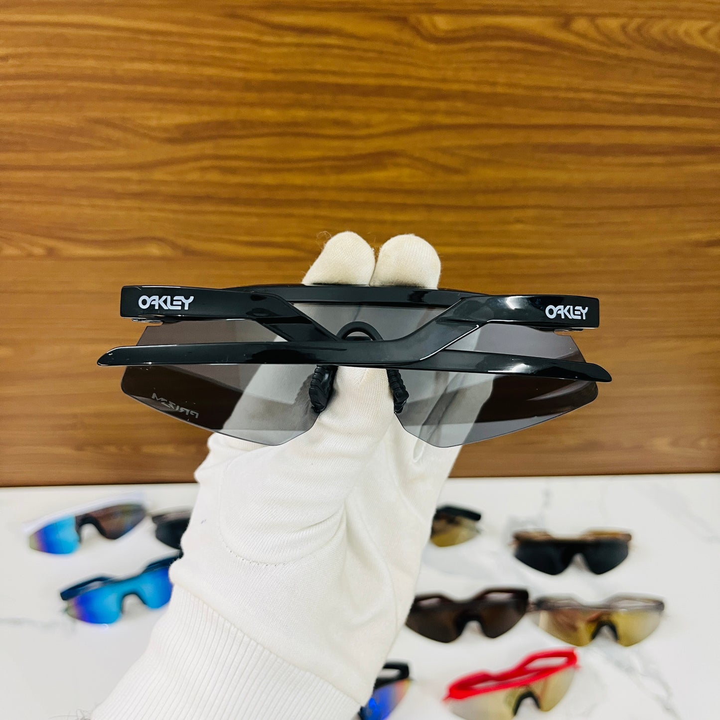 Hydra Black Silver Premium Unisex Sports Sunglass