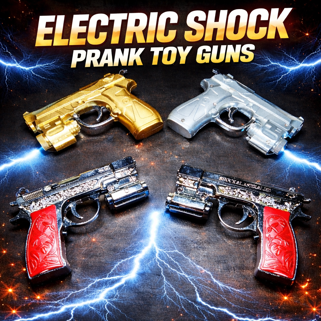 Electric Shock Prank Gun with Laser light