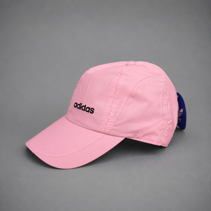 Pink Colour Adidas Sports Cap Parachute Fabric Best Unisex Sports Cap