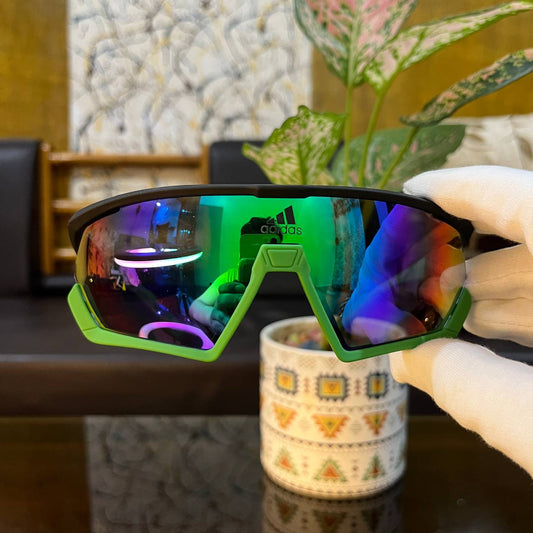 Adidas C3 Green Premium Sports Sunglass