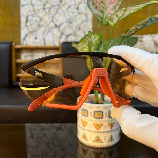 Adidas C4 Orange Premium Sports Sunglass