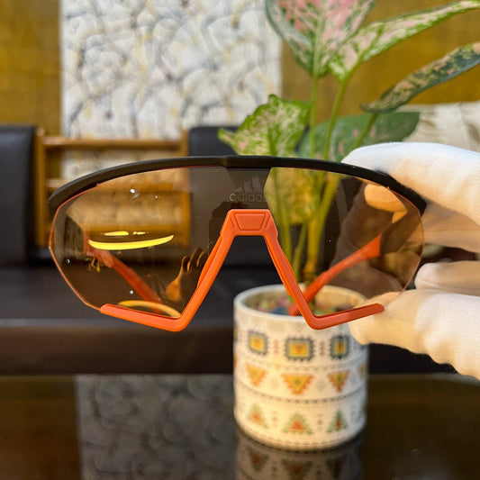 Adidas C4 Orange Premium Sports Sunglass