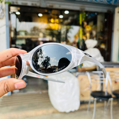Trans Black Colour Eye Jacket Redux – Oval Shape Sports Sunglasses