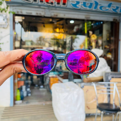 Pink-Black Eye Jacket Redux – Oval Shape Sports Sunglasses