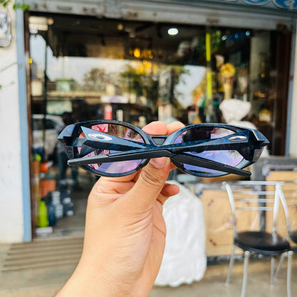 Pink-Black Eye Jacket Redux – Oval Shape Sports Sunglasses