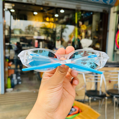 Trans Aqua Blue Colour Eye Jacket Redux – Oval Shape Sports Sunglasses