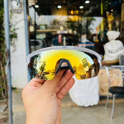 Sphaera Trans Gold Premium Sports Sunglasses Best For Outdoor Sports And Adventures