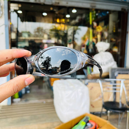 Gun Black Colour Eye Jacket Redux – Oval Shape Sports Sunglasses