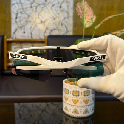Sweep Vented White Colour Premium Sports Sunglasses