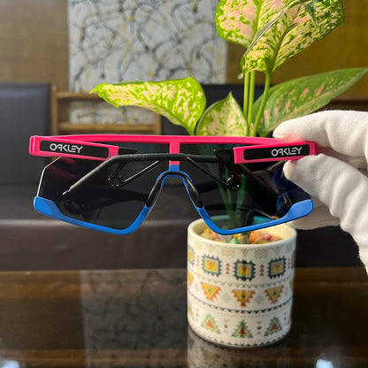 BXTR Pink-Blue Sunglass High Quality Premium Unisex Sports Sunglass