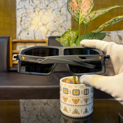 Ferrari FZ Matt Grey Colour Premium High Quality Sunglasses