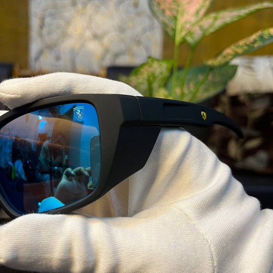 Ferrari Scuderia Blue-Black Colour Premium High Quality Sunglasses