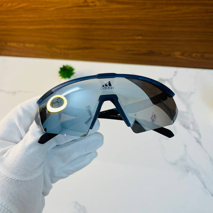 Adidas C1 Silver (Mirror Finish) Premium Sports Sunglass