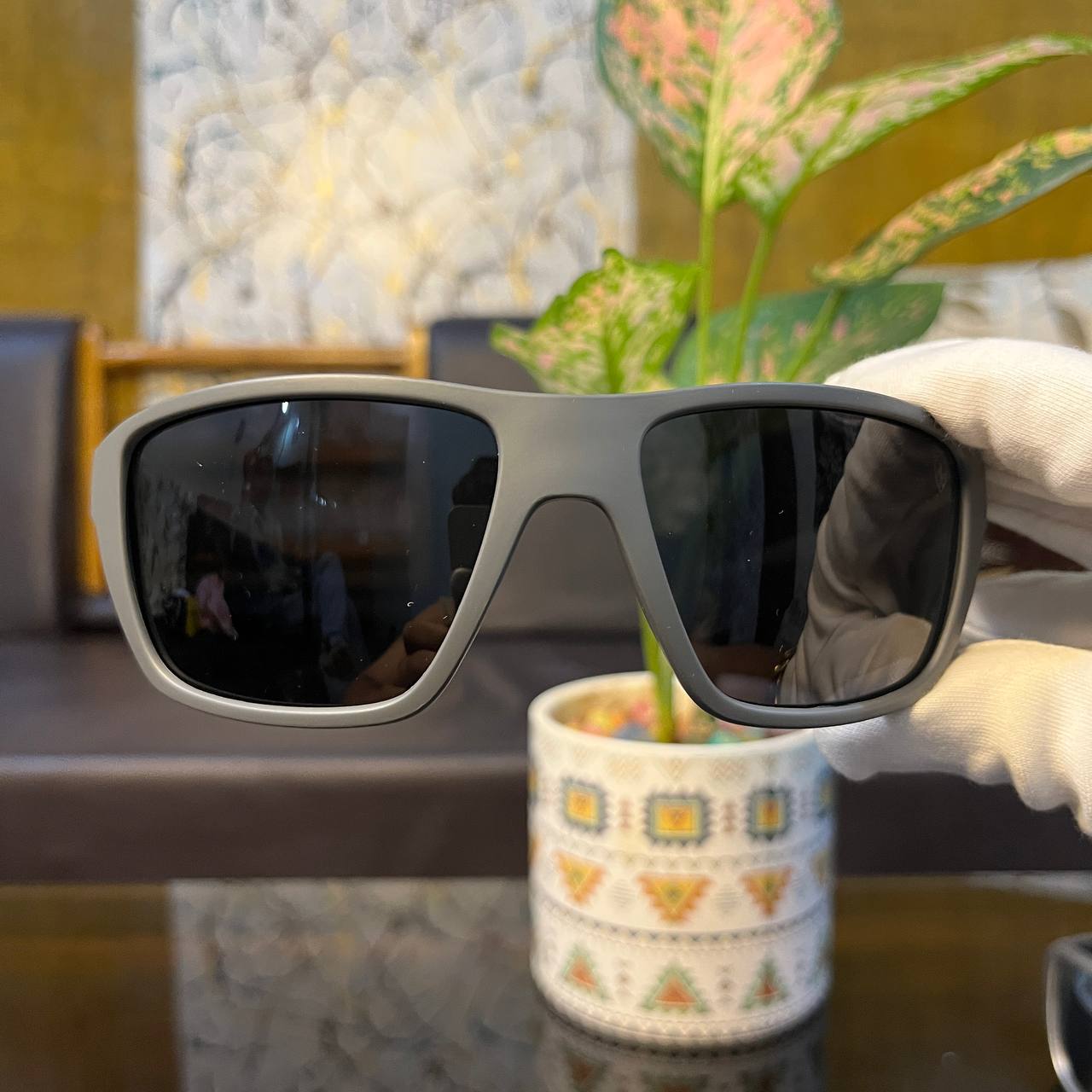 Ferrari Scuderia Grey Colour Premium High Quality Sunglasses