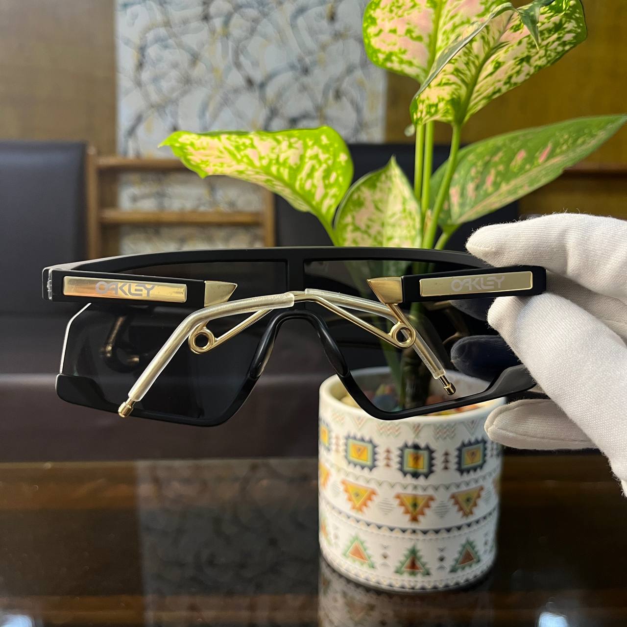 BXTR Golden Sunglass High Quality Premium Unisex Sports Sunglass