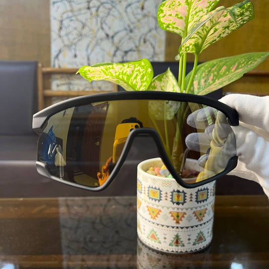 BXTR Golden Sunglass High Quality Premium Unisex Sports Sunglass