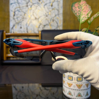 Radar Blue-Red Premium Sports Sunglasses