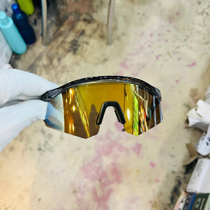 Hydra Trans Gold Premium Unisex Sports Sunglass