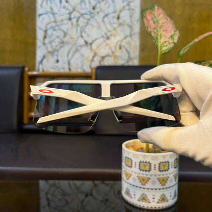 Sutro Lite White Golden Colour High Quality Unisex Sports Sunglass