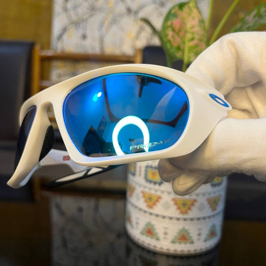 Lateralis Aqua White Premium Sports Sunglasses