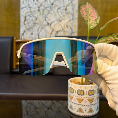 Sutro Lite White-Blue Colour High Quality Unisex Sports Sunglass