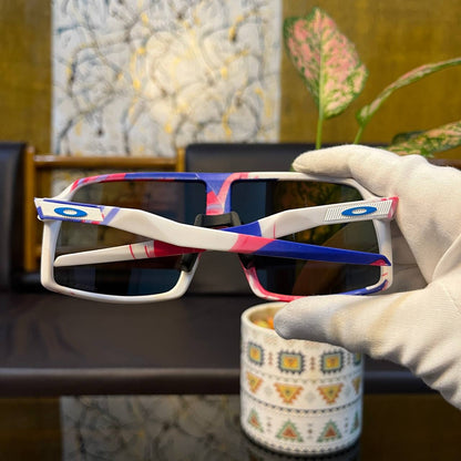 Sutro White Printed Colour High Quality Unisex Sports Sunglass