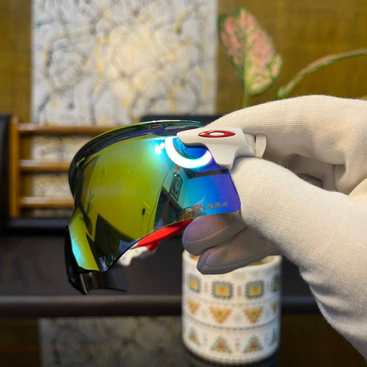 Encounter Red-White Premium Sports Sunglasses