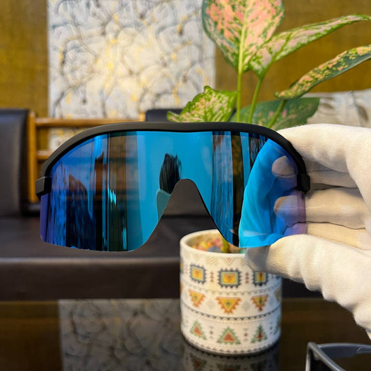 Ferrari FZ Matt Aqua Blue Colour Premium High Quality Sunglasses