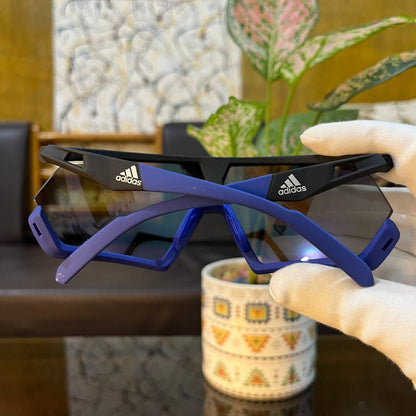 Adidas C3 Blue-Black Premium Sports Sunglass