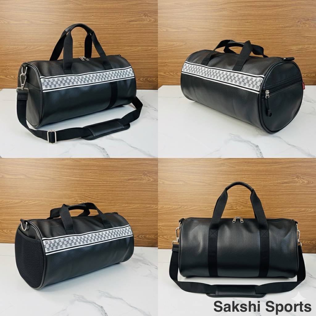 Duffle Bag GC Black Best For Gym&Travelling.