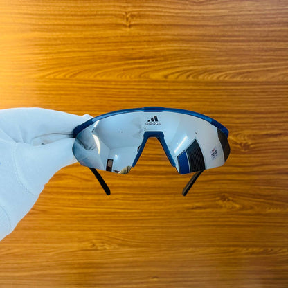 Adidas C1 Silver (Mirror Finish) Premium Sports Sunglass