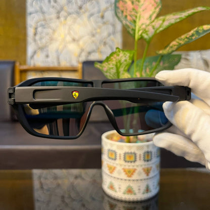 Ferrari Big Full Mercury Colour Premium High Quality Sunglasses