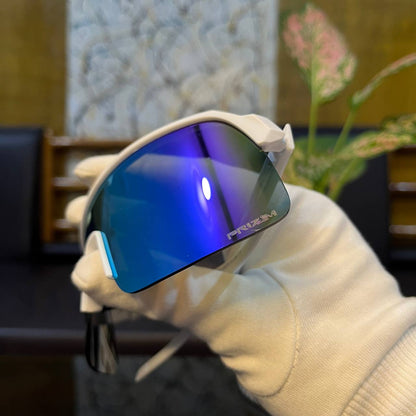 Sutro Lite White-Blue Colour High Quality Unisex Sports Sunglass