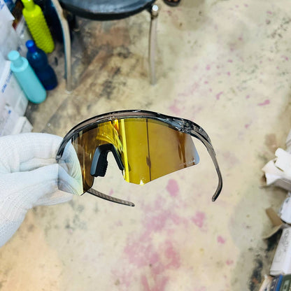 Hydra Trans Gold Premium Unisex Sports Sunglass