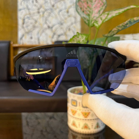 Adidas C4 Blue-Black Premium Sports Sunglass