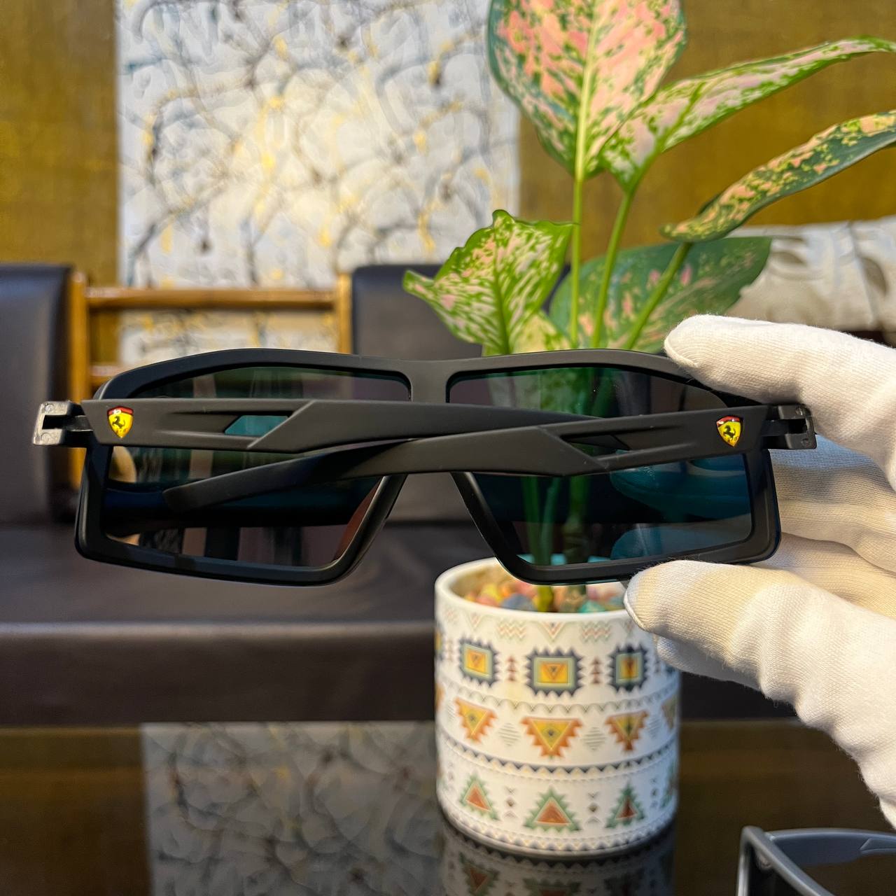 Ferrari FZ Matt Mercury Colour Premium High Quality Sunglasses