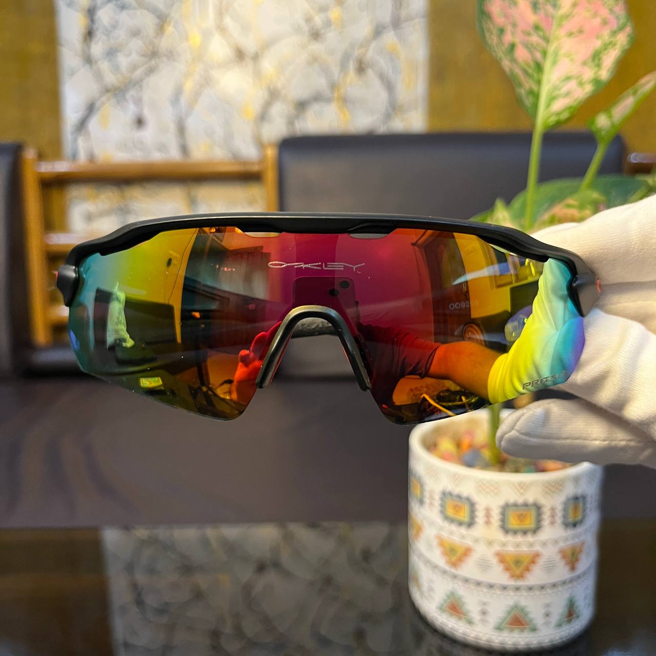 Radar Golden Black Premium Sports Sunglasses