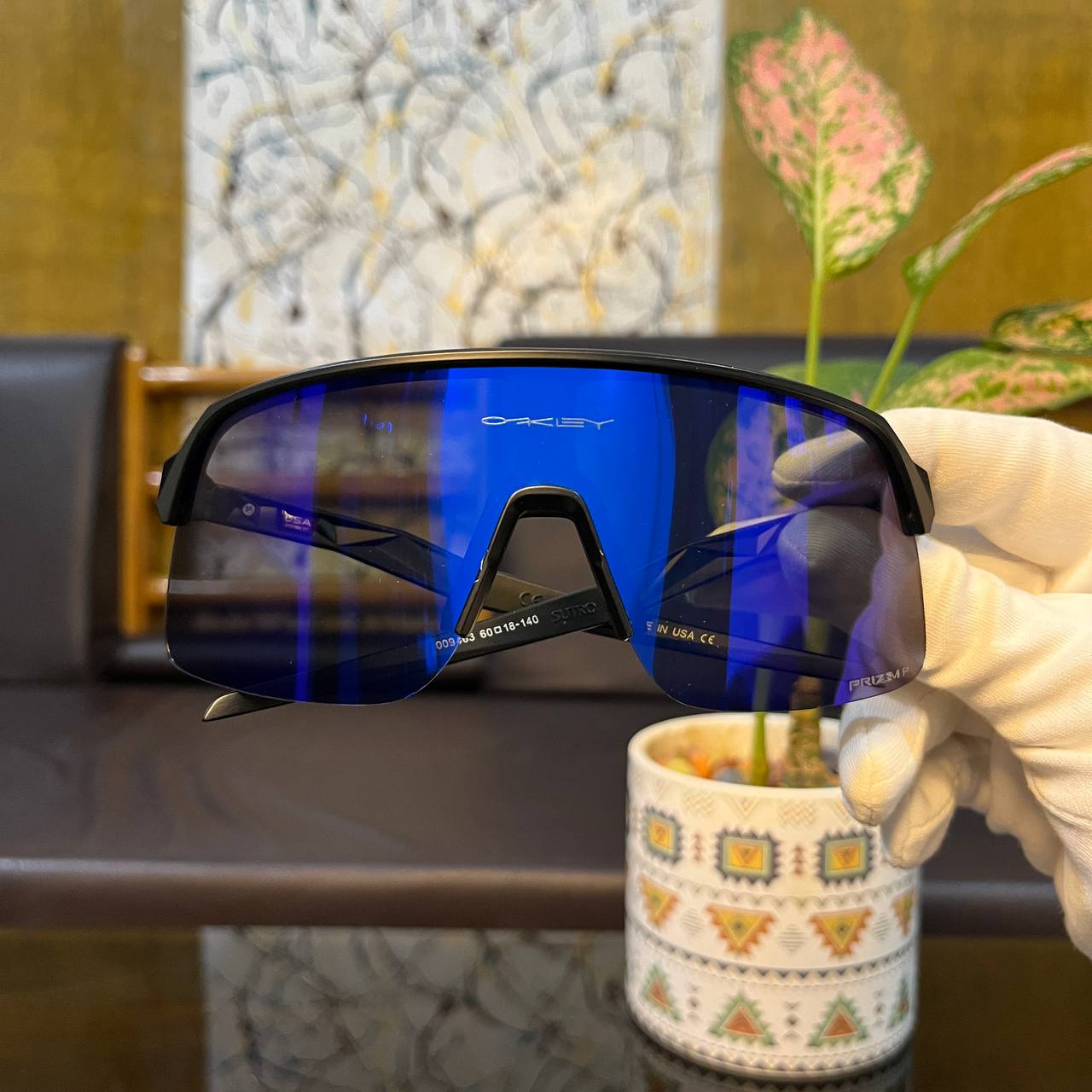 Sutro Lite Black Blue Colour High Quality Unisex Sports Sunglass