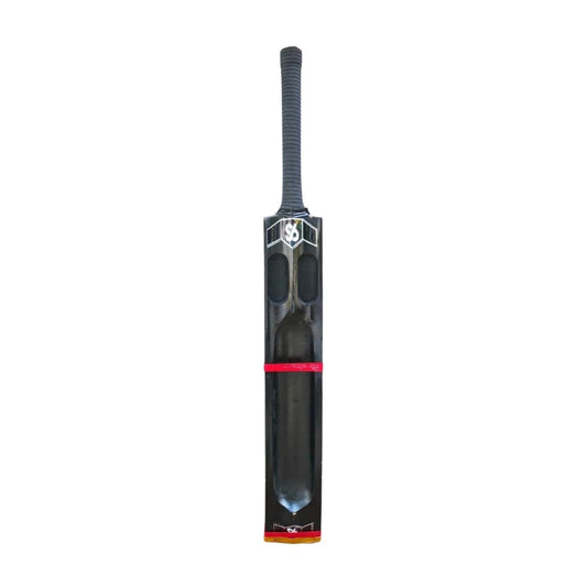 S6 Shadow Black Edition Double Blade Tennis Cricket Bat For Professionals